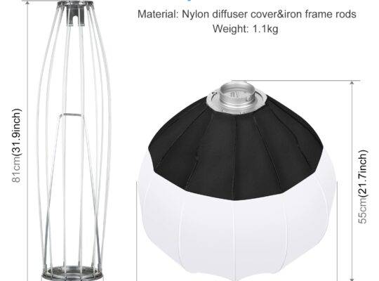 PULUZ 65cm Foldable Lantern …