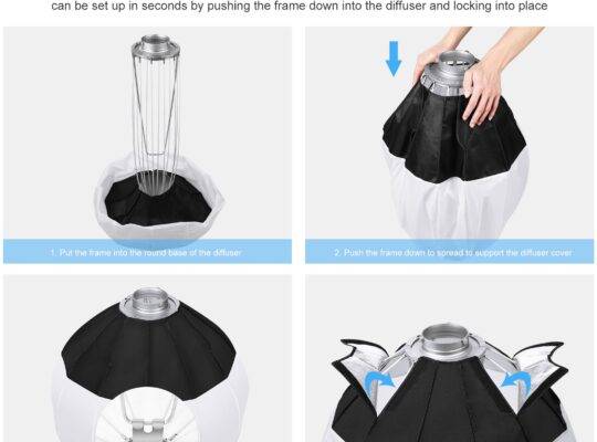 PULUZ 65cm Foldable Lantern …
