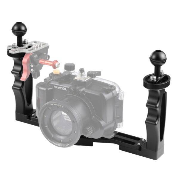 ⁦Puluz Dual Handles من الألومنيوم ...⁩ - الصورة ⁦2⁩