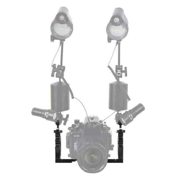 ⁦Puluz Dual Handles من الألومنيوم ...⁩ - الصورة ⁦7⁩