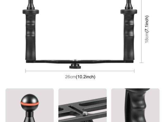 Puluz Dual Handles من الألومنيوم …