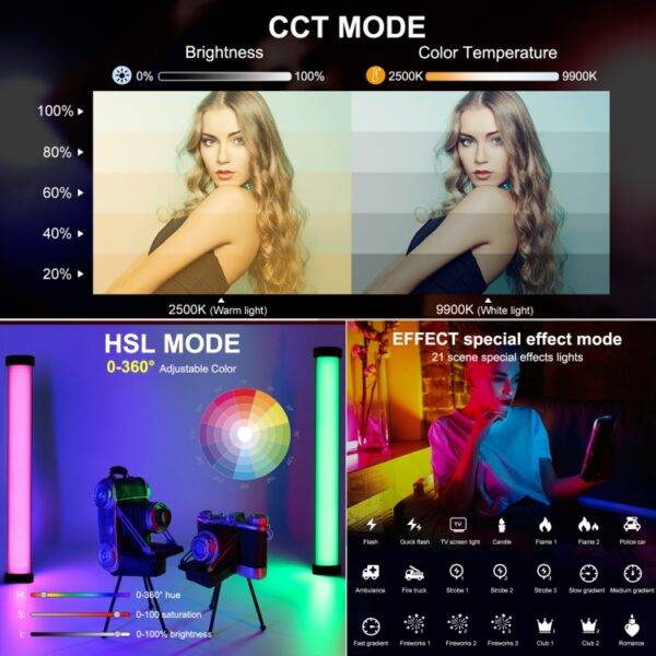 ⁦PULUZ 135 LEDs Photo ...⁩ - الصورة ⁦3⁩