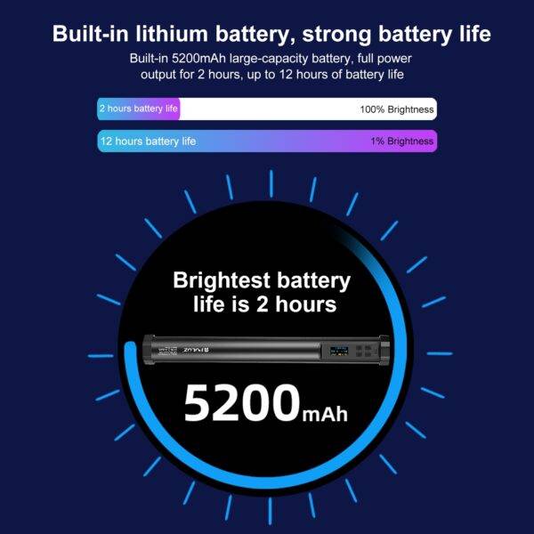 ⁦PULUZ 135 LEDs Photo ...⁩ - الصورة ⁦4⁩