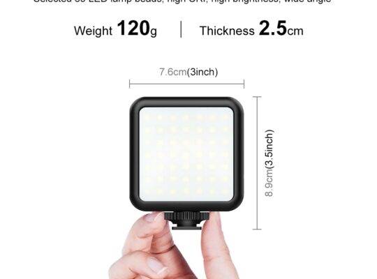 مصباح LED (أسود) …