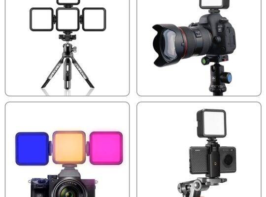 مصباح LED (أسود) …