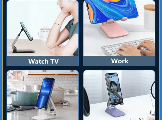 طوي ABS سطح المكتب حامل الهاتف المحمول