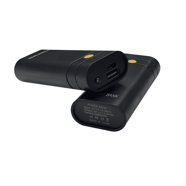 ⁦شاحن بطارية 5 فولت 2 أمبير 6000 مللي أمبير 2X 18650 USB من النوع C ي⁩ - الصورة ⁦3⁩