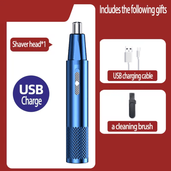 ⁦آلة حلاقة شعر الأنف بشحن USB⁩ - الصورة ⁦4⁩