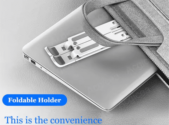 حامل كمبيوتر محمول قابل للطي من ABS لجهاز MacBook ،