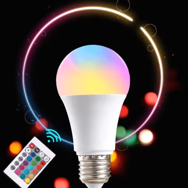 لمبة ليد متعددة الألوان بألوان RGB