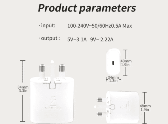 حول شاحن سريع PD 25W
