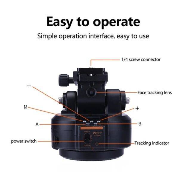 ⁦ZIFON YT-2000 ذكي كهربائي Gimbal ...⁩ - الصورة ⁦3⁩