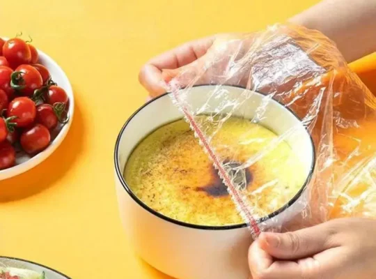 أغطية طعام للاستعمال مرة واحدة خالية من BPA