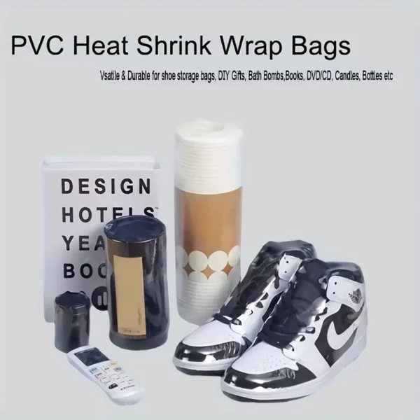 ⁦50 قطعة من أكياس PVC القابلة للانكماش الحراري⁩ - الصورة ⁦3⁩