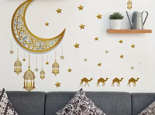 صق حائط تقليدي لشهر رمضان
