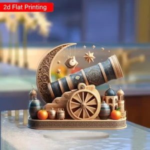 ديكور أكريليك مستوحى من رمضان 2D مسطح