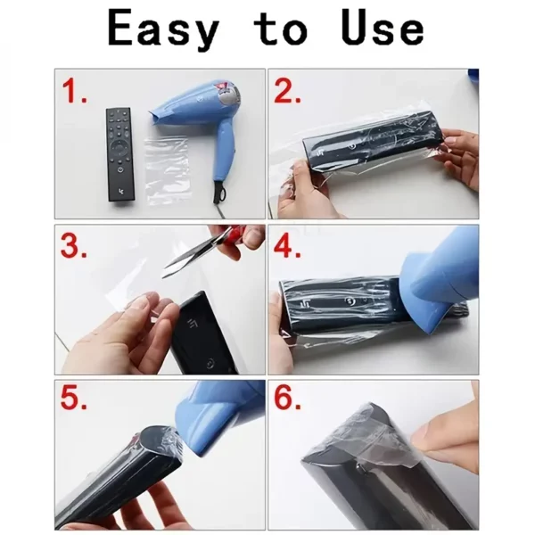 ⁦50/100 قطعة من أكياس التغليف الحراري PVC⁩ - الصورة ⁦2⁩