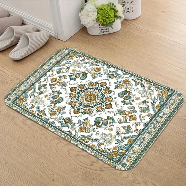 حمام مصنوعة من الأرض الدياتومية بتصميم عربي قديم، غير قابلة للانزلاق، سريعة الجفاف، مصنوعة من مواد عالية الجودة، ملحق أنيق للحمام، مناسبة للمرحاض وغرفة النوم