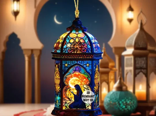 مكون من 1 قطعة الزينة المعلقة التقليدية الأكريليك