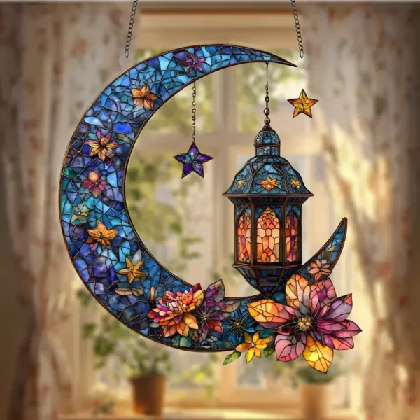 ⁦مكون من 1 قطعة سونكاتشر رمضان بأسلوب الفينتاج⁩ - الصورة ⁦4⁩