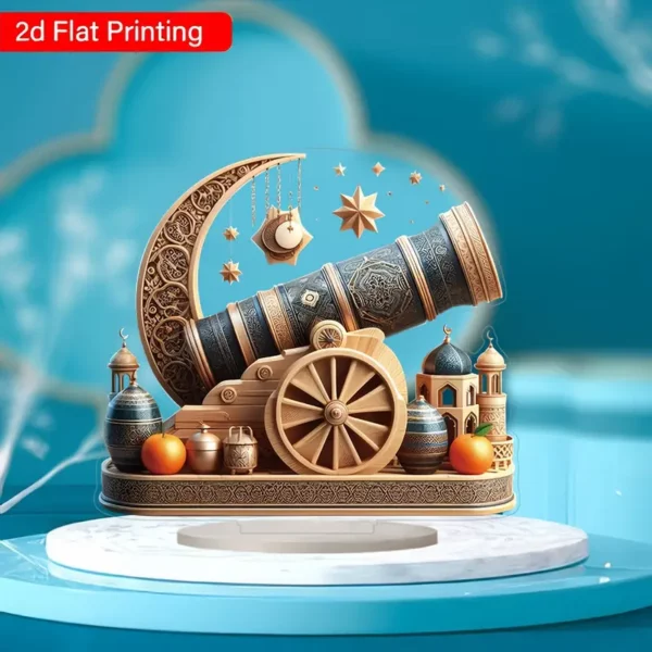 ⁦ديكور أكريليك مستوحى من رمضان 2D مسطح⁩ - الصورة ⁦3⁩