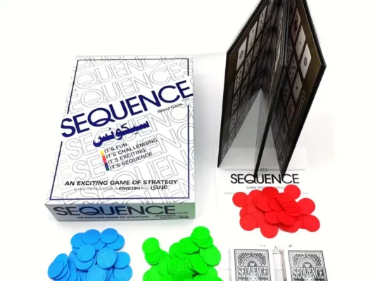 لعبة لوحة استراتيجية SEQUENCE – مادة بطاقات