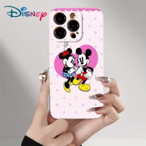 1 قطعة حافظة هاتف ديزني ميكي ماوس، غطاء حماية TPU، متوافق مع طرازاتIphone 11/11 Pro/11 Pro Max/12/12 Pro/12 Pro Max/13/13 Pro/13 Pro Max/14/14 Plus/14 Pro/14 Pro Max/15/15 Plus/15 Pro/15 Pro Max/16/16 Pro/16 Pro Max/16 Plus، هدايا مثالية لعيد الميلاد للأصدقاء والعائلة، هدايا لعيد الحب، عيد الفصح، رمضان، وأعياد الميلاد