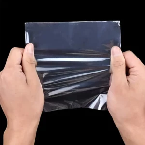 عبوات من أكياس التغليف القابلة للانكماش من PVC، بأحجام متنوعة، أكياس تغليف شفافة زرقاء قابلة للختم بالحرارة