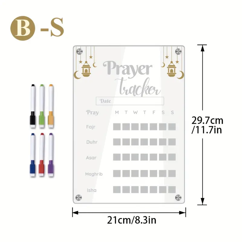 1 قطعة لوحة مخطط أسبوعية مغناطيسية - الصورة 2