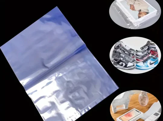 100 قطعة من أكياس التقلص PVC الشفافة