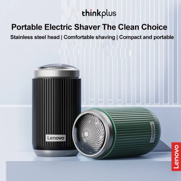 ⁦ماكينة حلاقة كهربائية صغيرة قابلة لإعادة الشحن Lenovo Thinkplus ES10⁩ - الصورة ⁦3⁩