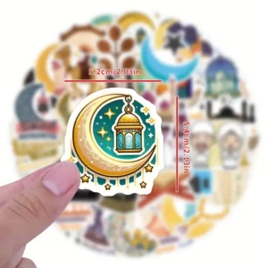 حزمة ملصقات فينيل رمضان