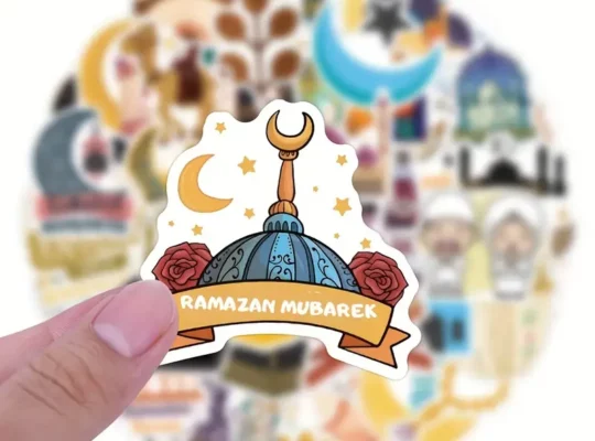 حزمة ملصقات فينيل رمضان