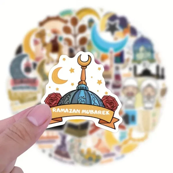 ⁦حزمة ملصقات فينيل رمضان⁩ - الصورة ⁦4⁩