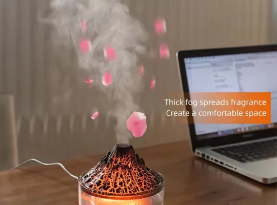 مرطب منزل USB لهب ملون