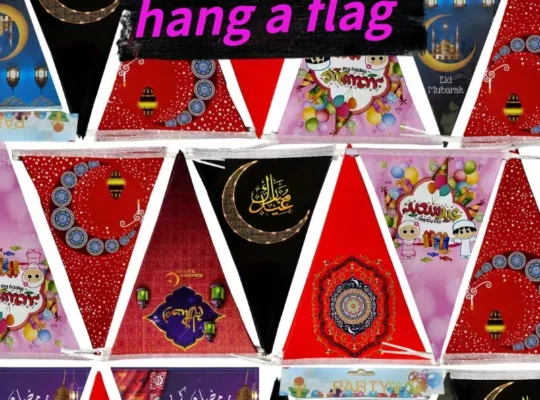 رايات، رمضان، أعلام مهرجان القمر