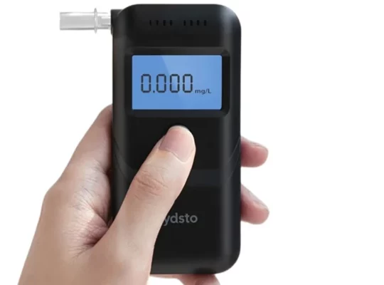 tester Lydsto للكحول جهاز تحليل التنفس اختباري للقيادة تحت تأثير الكحول