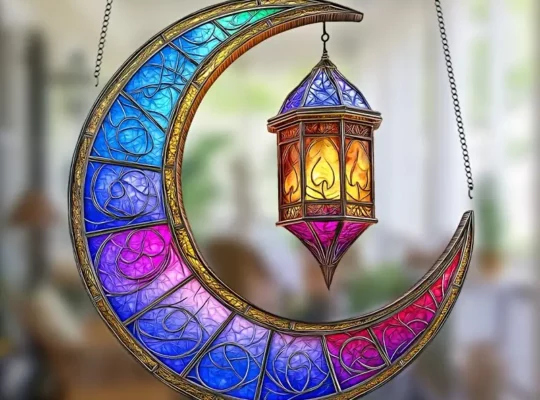 1 قطعة، فانوس رمضان الساحر لاصطياد الشمس