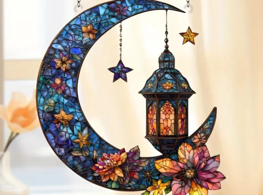مكون من 1 قطعة سونكاتشر رمضان بأسلوب الفينتاج