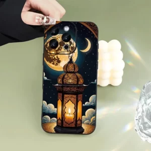 غطاء هاتف محمول بنقشة فانوس رمضان الأكثر مبيعًا
