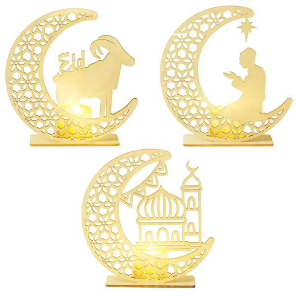 ⁦مجموعة من 3 قطع بتصميم كلاسيكي لتزيين المنزل⁩ - الصورة ⁦4⁩