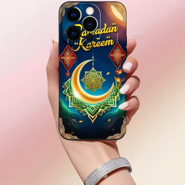 رمضان سعيد، غلاف واقي لطيف وبسيط وسميك مضاد للسقوط، مصنوع من TPU، ملحقات الهاتف المحمول متوافقة مع آيفون 11/12/13/14/15/16، هدية من سلسلة برو ماكس وبرو بلس