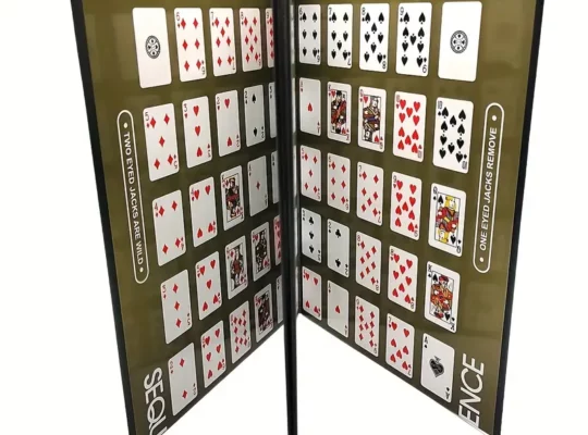لعبة لوحة استراتيجية SEQUENCE – مادة بطاقات