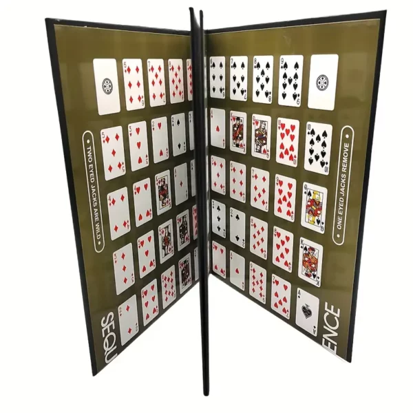 ⁦لعبة لوحة استراتيجية SEQUENCE - مادة بطاقات⁩ - الصورة ⁦3⁩