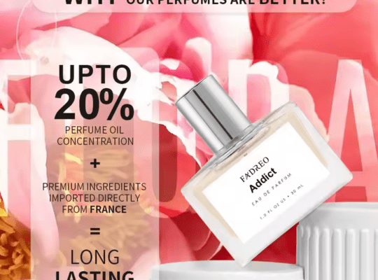أحدث تصميم عطر نسائي من العلامة التجارية