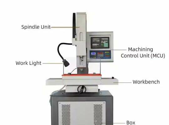 آلة ثقب شرارة كهربائية منخفضة السعر آلة ثقب صغيرة EDM CNC DD703 للمصنع