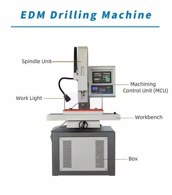 ⁦آلة ثقب شرارة كهربائية منخفضة السعر آلة ثقب صغيرة EDM CNC DD703 للمصنع⁩ - الصورة ⁦3⁩
