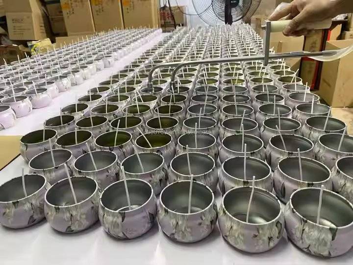 آلة صنع شمع الصويا التجارية لتذويب وصب الشموع وخزان الصهر وتسخين تغيير اللون والعطر بسهولة