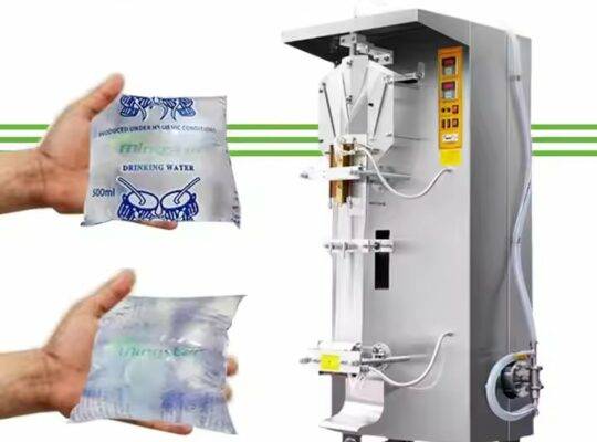 آلة تعبئة وتغليف أكياس المياه النقية للشرب الأوتوماتيكية بسعر المصنع