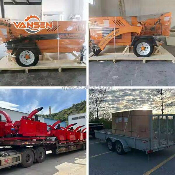 ⁦Ce المحمول 35HP الديزل الطاقة الهيدروليكية حديقة الغابات فروع شجرة النفايات سجلات طبل كسارة كسارة منشرة الخشب⁩ - الصورة ⁦3⁩